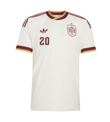 Spanien Pedri Gonzalez #20 Udebanetrøje VM 2026 Kortærmet